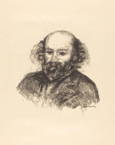 Paul Cezanne, 1902. af Pierre Auguste Renoir