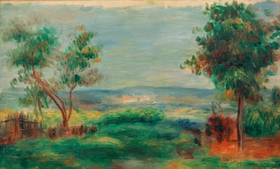 Landskabet af Pierre Auguste Renoir