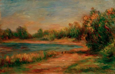Landskab i Guernsey af Pierre Auguste Renoir
