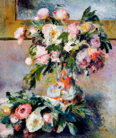 Pæoner, 1878 af Pierre Auguste Renoir