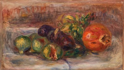 Granatæble og figner (granat og figurer) af Pierre Auguste Renoir
