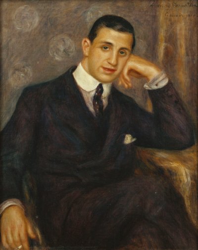 Portræt af Henry Bernstein, 1910 af Pierre Auguste Renoir