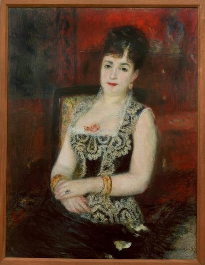 Portræt af grevinden af ​​Pourtalès af Pierre Auguste Renoir