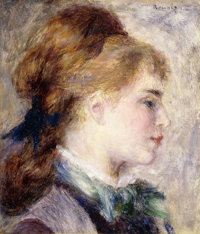 Portræt af Nina Lopez af Pierre Auguste Renoir