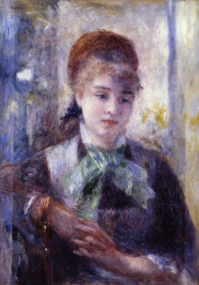 Portræt af Nini Lopez af Pierre Auguste Renoir