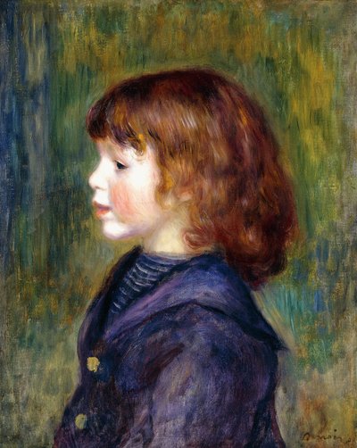 Portræt af Pierre Renoir i en sømandsdragt, 1890 af Pierre Auguste Renoir