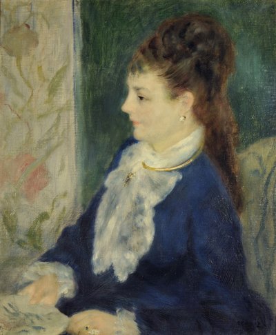 Portræt af madame X, 1875 af Pierre Auguste Renoir