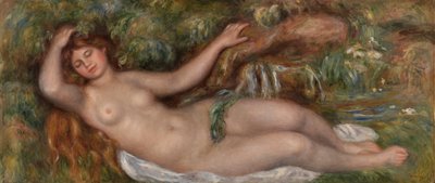 Liggende nøgen af Pierre Auguste Renoir