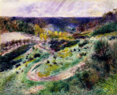 Vejen ved Wargemont af Pierre Auguste Renoir
