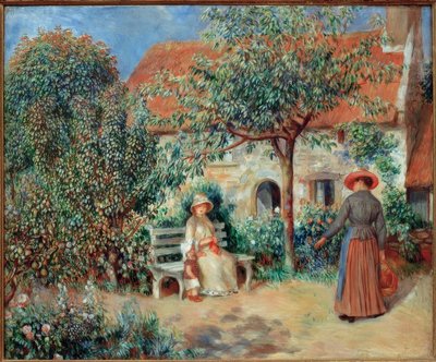 Havescene i Bretagne af Pierre Auguste Renoir