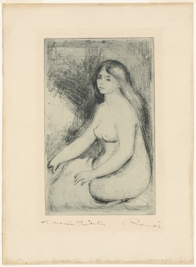 Siddende Bader af Pierre Auguste Renoir