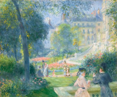Square de la Trinité af Pierre Auguste Renoir