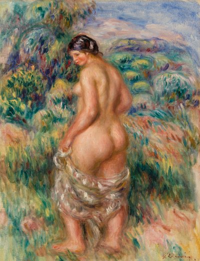 Stående Bader af Pierre Auguste Renoir