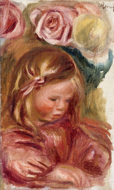 Studie, Coco in the Roses, af Pierre Auguste Renoir