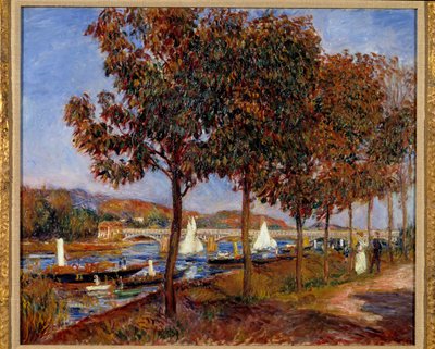 Argenteuil-broen. Maleri af Pierre Auguste Renoir (1841-1919) af Pierre Auguste Renoir