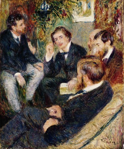 Kunstnerens atelier, Rue Saint-Georges, 1876 af Pierre Auguste Renoir