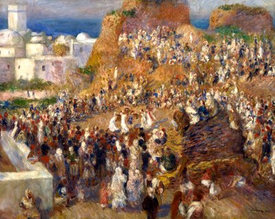 Moskeen eller den arabiske festival, 1881 af Pierre Auguste Renoir