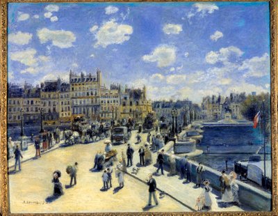 Pont Neuf i Paris af Pierre-Auguste Renoir