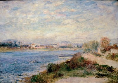 Seinen i Argenteuil af Pierre Auguste Renoir