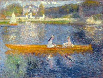 The Skiff (La Yole), 1875 af Pierre Auguste Renoir