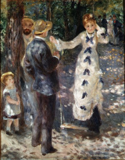 Gyngen af Pierre Auguste Renoir