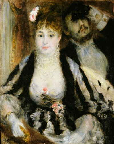 Teaterboksen, 1874 af Pierre Auguste Renoir