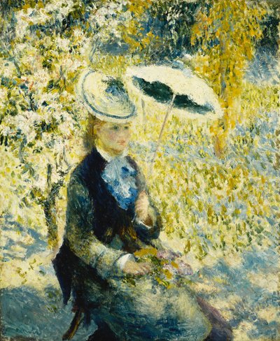Paraplyen; "Paraplyerne, 1878 af Pierre Auguste Renoir