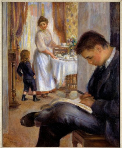 Morgenmaden i Berneval Maleri af Pierre Auguste Renoir (1841-1919) 1898 Privat samling af Pierre Auguste Renoir
