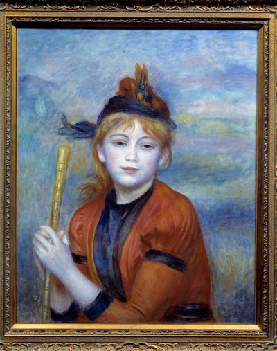 Vandreren. Maleri af Pierre Auguste Renoir (1841-1919) af Pierre Auguste Renoir