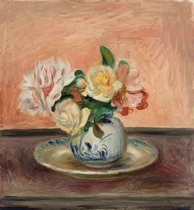 Vase med blomster, 1901 af Pierre Auguste Renoir
