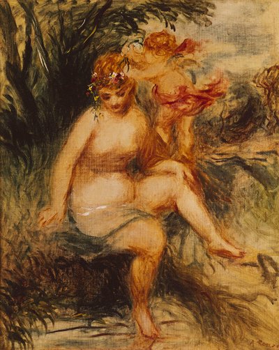 Venus und Amor von Pierre Auguste Renoir