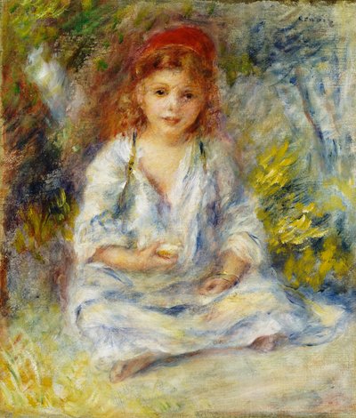 Ung algerisk pige, ca. 1881 af Pierre Auguste Renoir