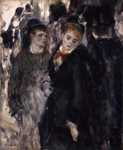 Unge Piger, 1877 af Pierre Auguste Renoir