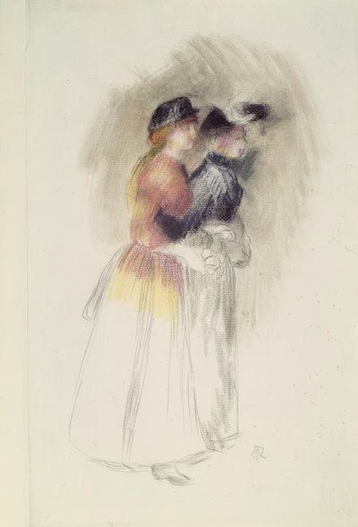 To kvinder af Pierre Auguste Renoir