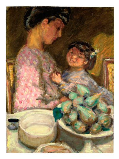 En Tallerken med Fig af Pierre Bonnard