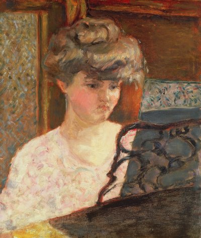 Ved klaveret, 1902 af Pierre Bonnard