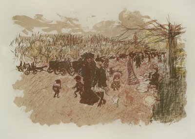 Avenue i Bois de Boulogne, 198999 af Pierre Bonnard