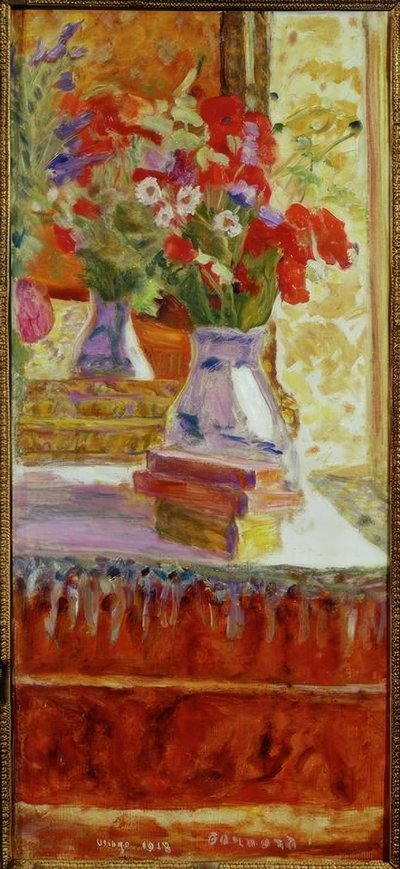 Buket af valmuer af Pierre Bonnard