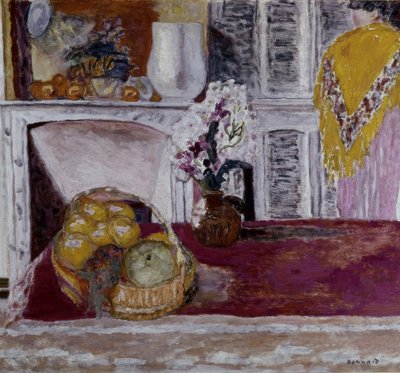 Spiseplads i Le Cannet af Pierre Bonnard