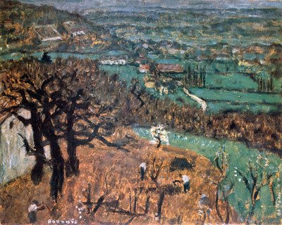 Dauphine Landskab, c1899. af Pierre Bonnard