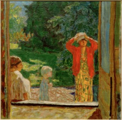 Foran vinduet af Pierre Bonnard