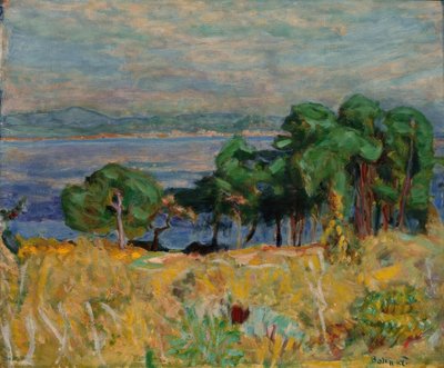 Saint-Tropez-bugten af Pierre Bonnard