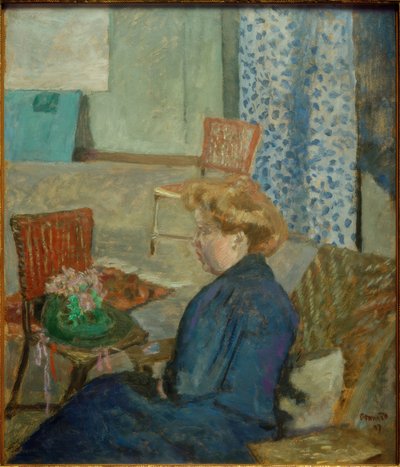 Die Modistin, 1907 af Pierre Bonnard