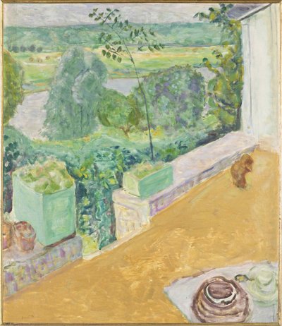 Hund på terrassen Hund på terrassen, 1917. af Pierre Bonnard