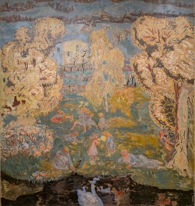 Tidligt forår på landet af Pierre Bonnard