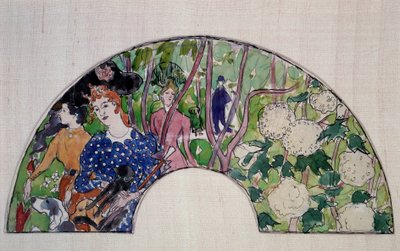 Fan-projekt, 20. århundrede (akvarel) af Pierre Bonnard