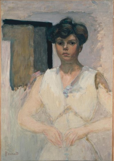 Kvinde påklædning af Pierre Bonnard