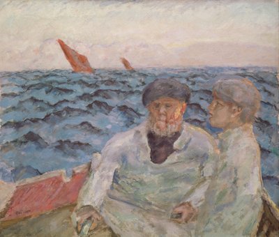 Fiskere i Bretagne, 1907 af Pierre Bonnard