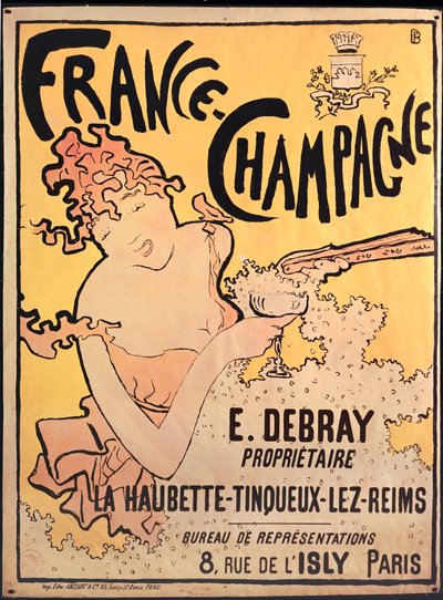 Frankrig Champagne. Litografi ... (litho) af Pierre Bonnard