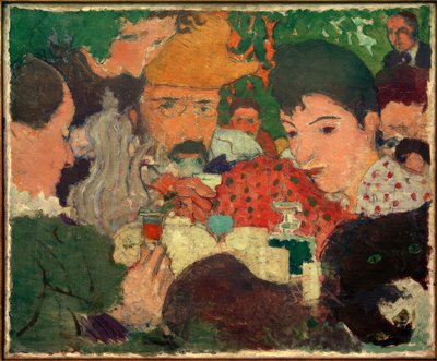 Eftermiddagste i haven, Studie zu LA eftermiddag i haven af Pierre Bonnard